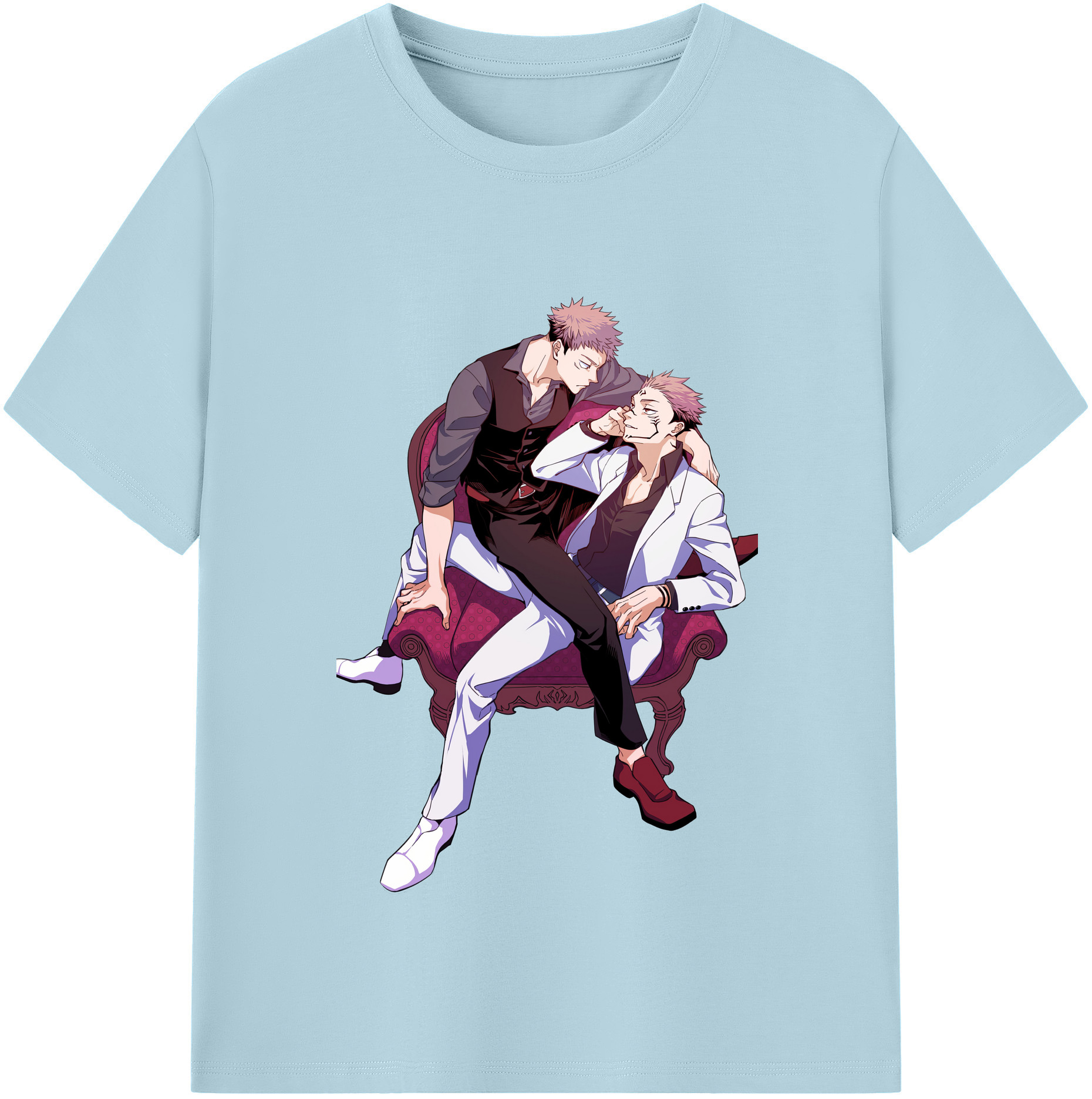 （画像用） 呪術廻戦 Jujutsu Kaisen 綿100％半袖Tシャツ（フロントプリント）